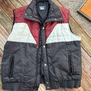 Men’s Vintage Puffer Vest 70s 80s